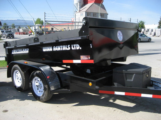 Dump Trailer, 6'x10' (4,000lbs max)